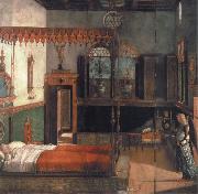 Vittore Carpaccio reve de sainte ursule Spain oil painting artist
